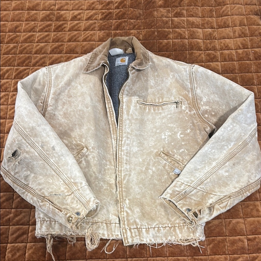 Vintage Carhartt Jacket- distressed